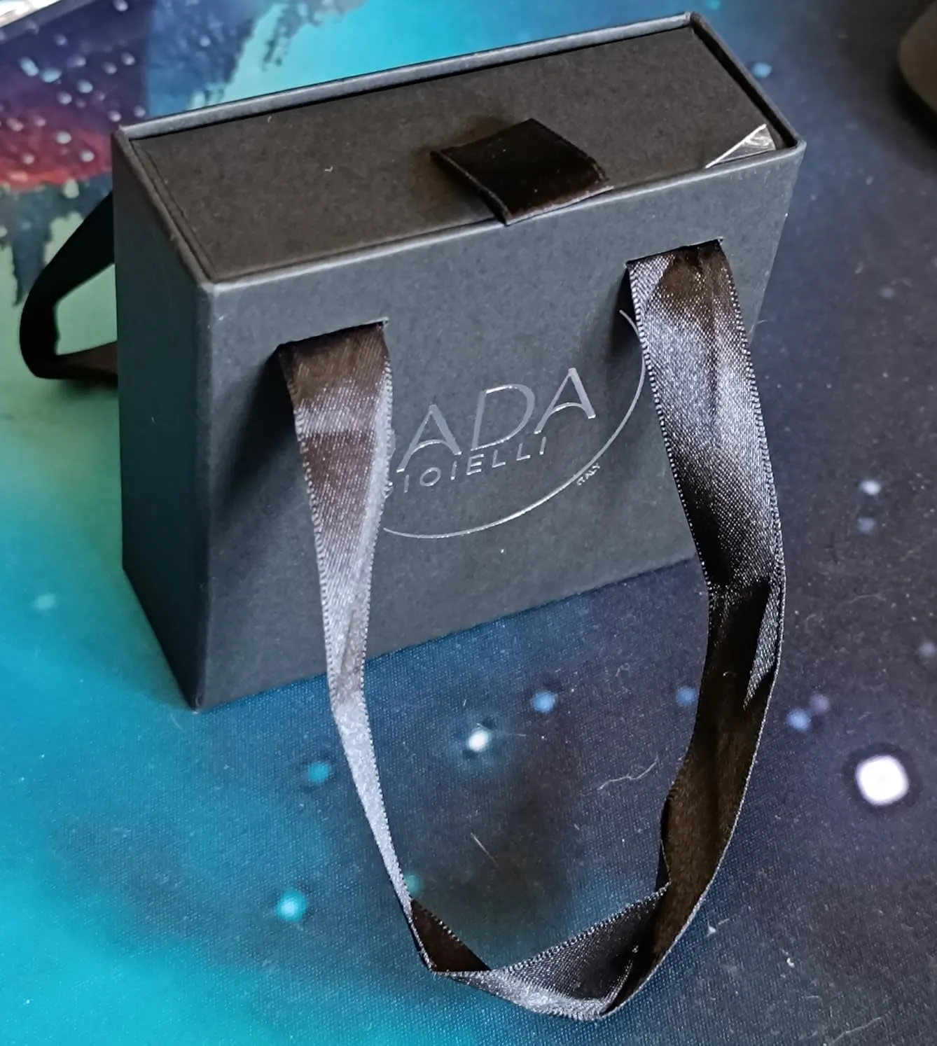 Dada Gioielli bracciale uomo acciaio pelle nero intrecciato