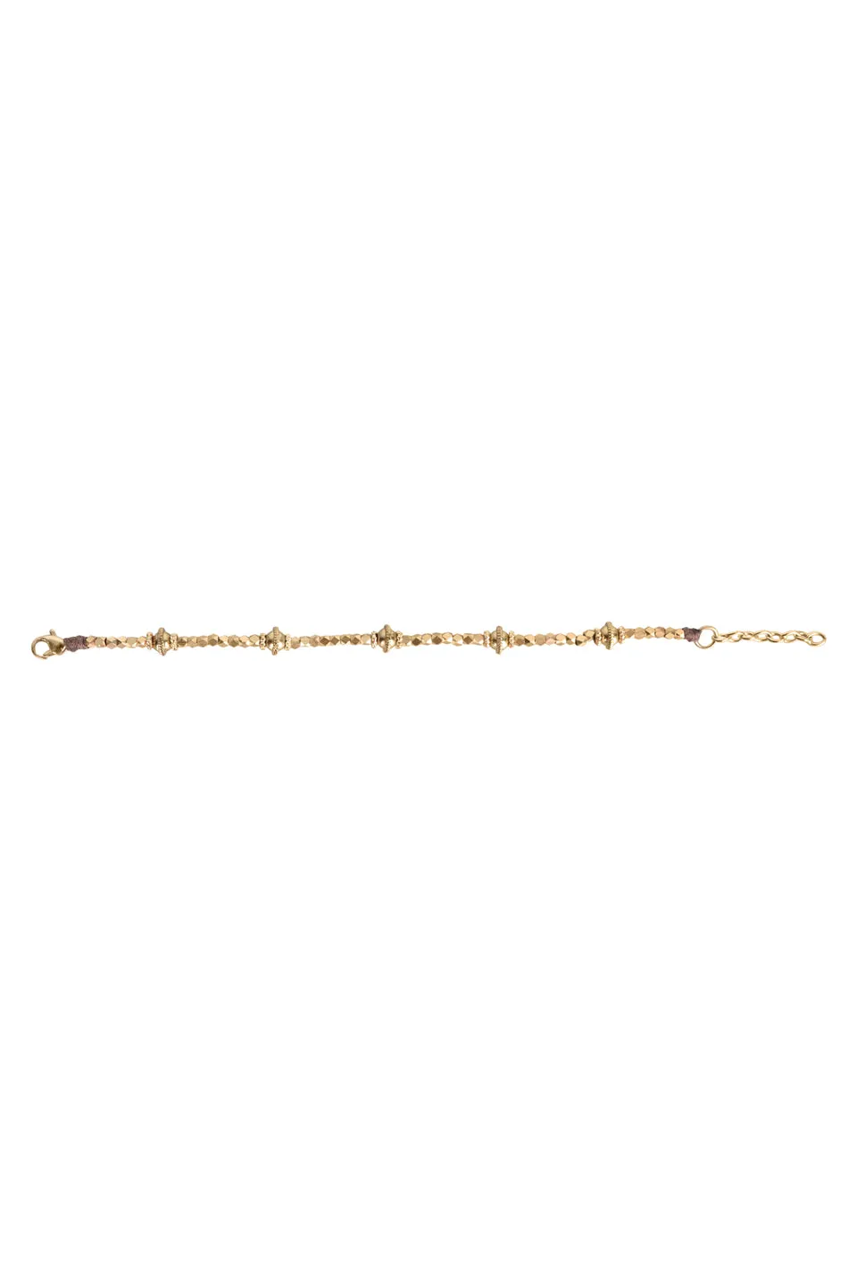 House of Tuhina Kankari Bracciale Oro Sole Fatto a Mano