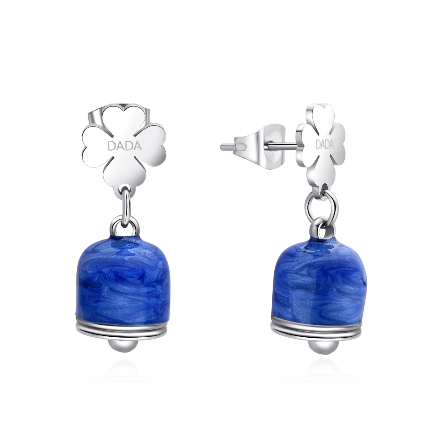 Dada Gioielli Campanella Capri Orecchini Blu Perlato Perle