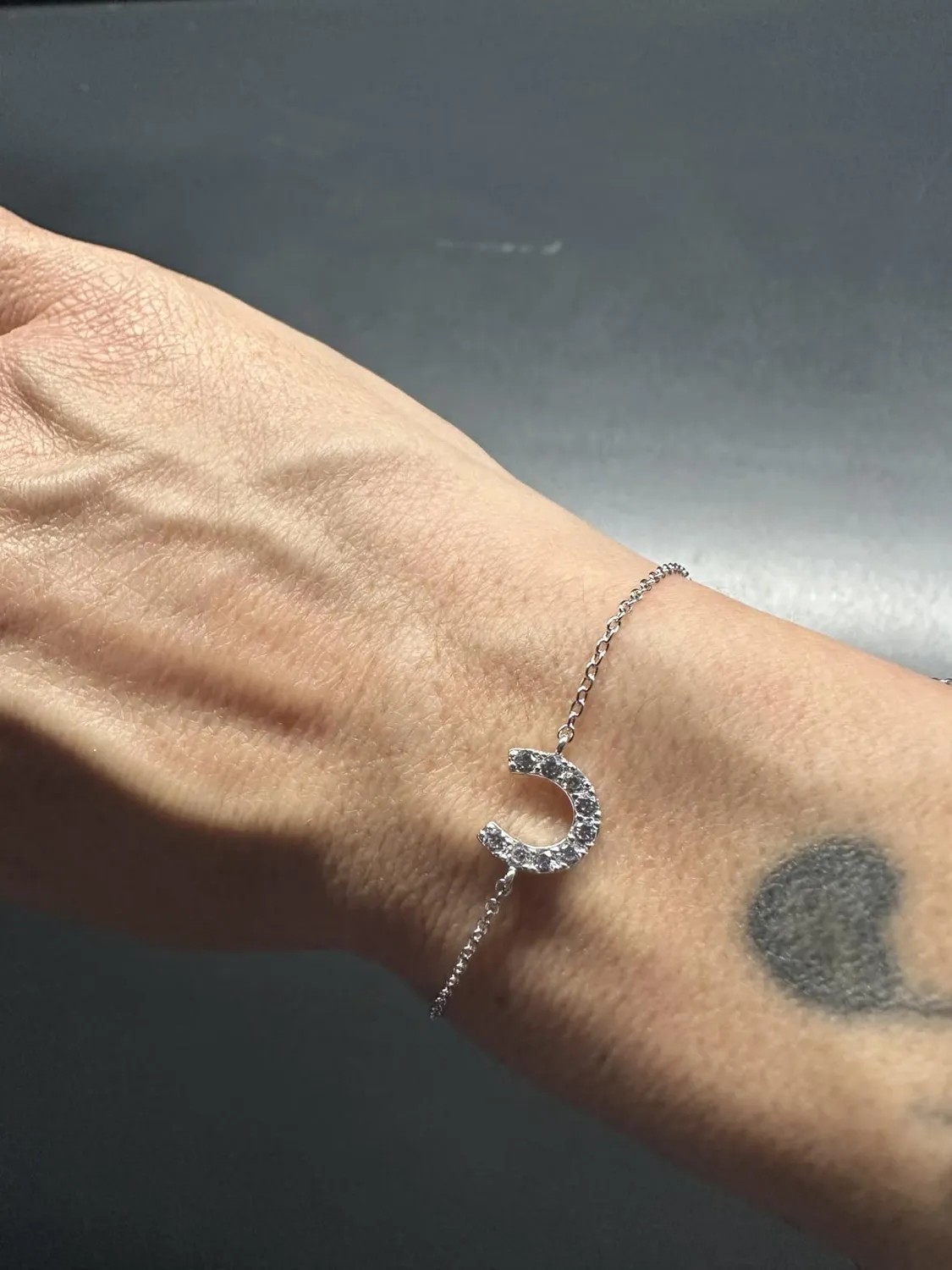 Diamond Treats bracciale ferro di cavallo argento 925 donna