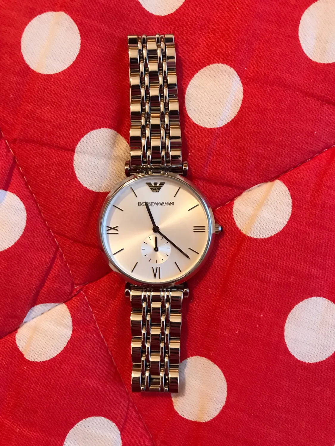 Emporio Armani Orologio Uomo Acciaio Elegante Classico