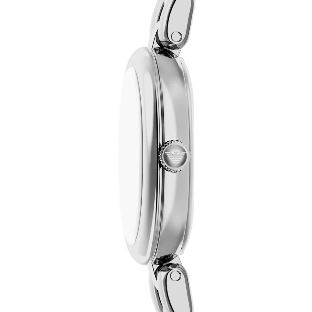 Emporio Armani orologio donna 24 mm acciaio tono argento