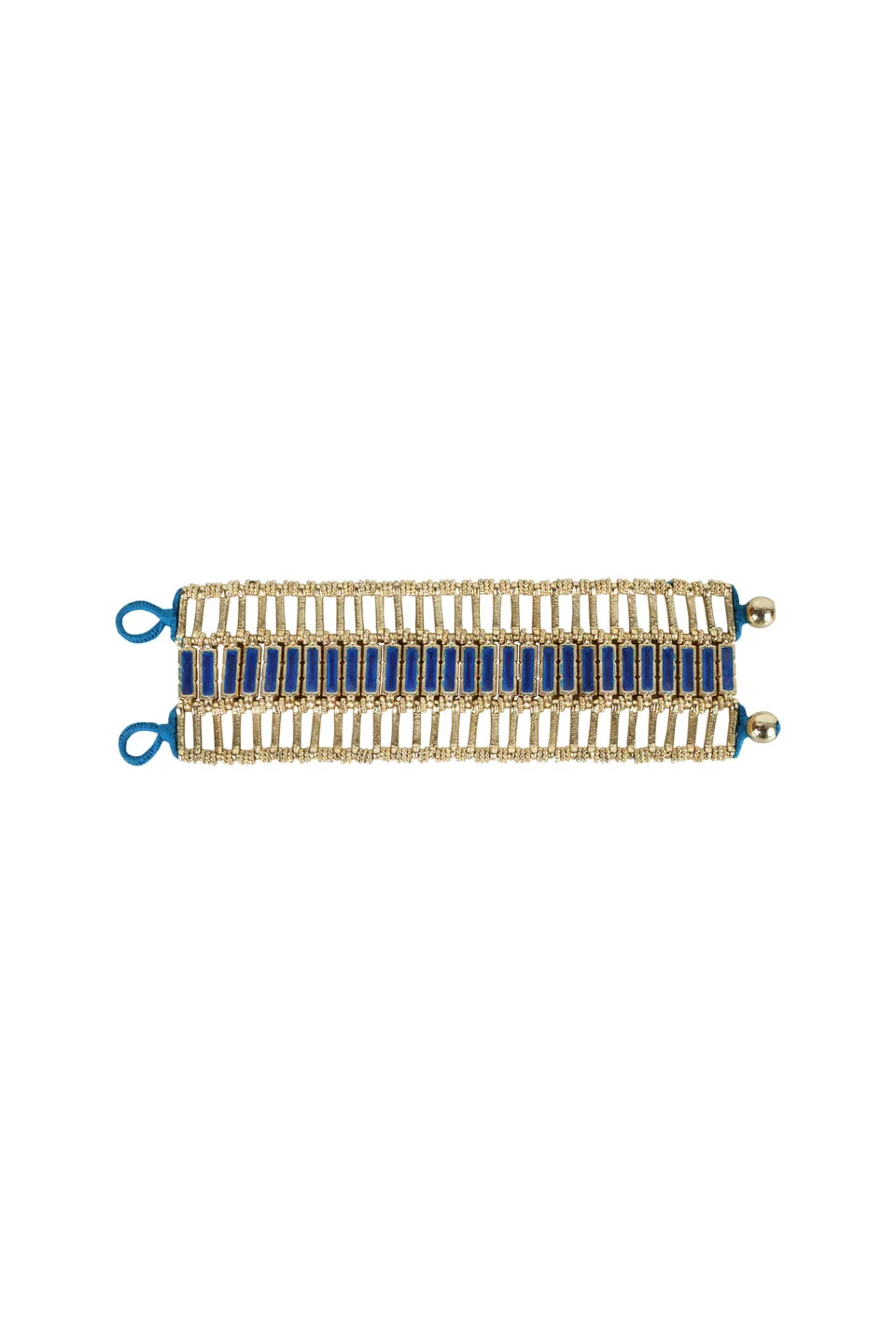 House of Tuhina Qabeela bracciale smalto tempio
