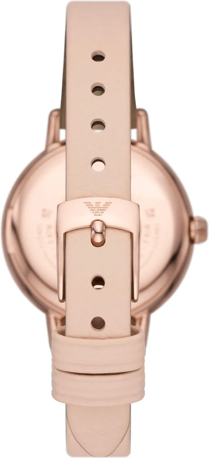 Emporio Armani Orologio Donna 32mm Pelle Quarzo Naturale