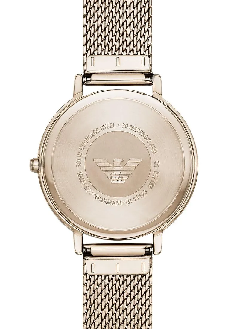 Emporio Armani Orologio Donna Oro Pallido Elegante