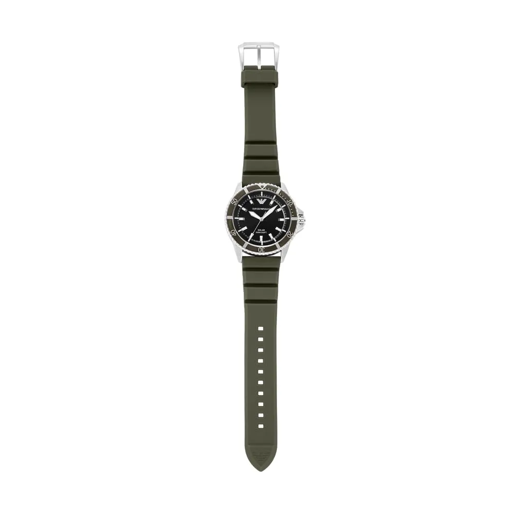 Emporio Armani AR11699 orologio solare silicone 42mm