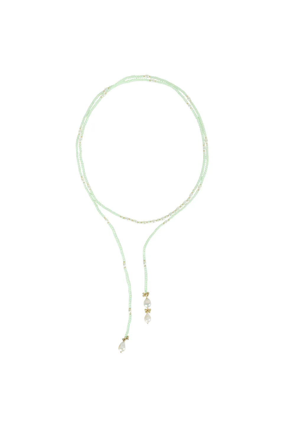 House of Tuhina Nairati collana cravatta uva oro