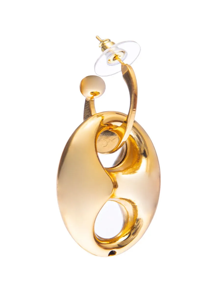Rada Orecchini Marina pendente maglia oro argento