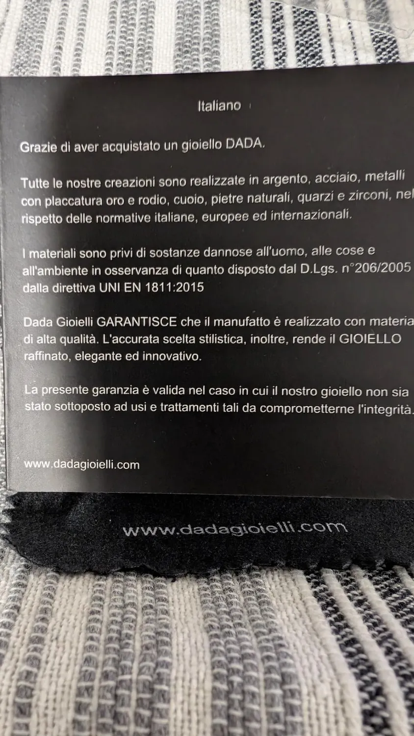 Dada Gioielli Portafortuna Bracciale Donna Quadrifoglio Zirconi