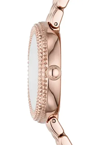 Emporio Armani orologio donna oro rosa grigio scuro quarzo