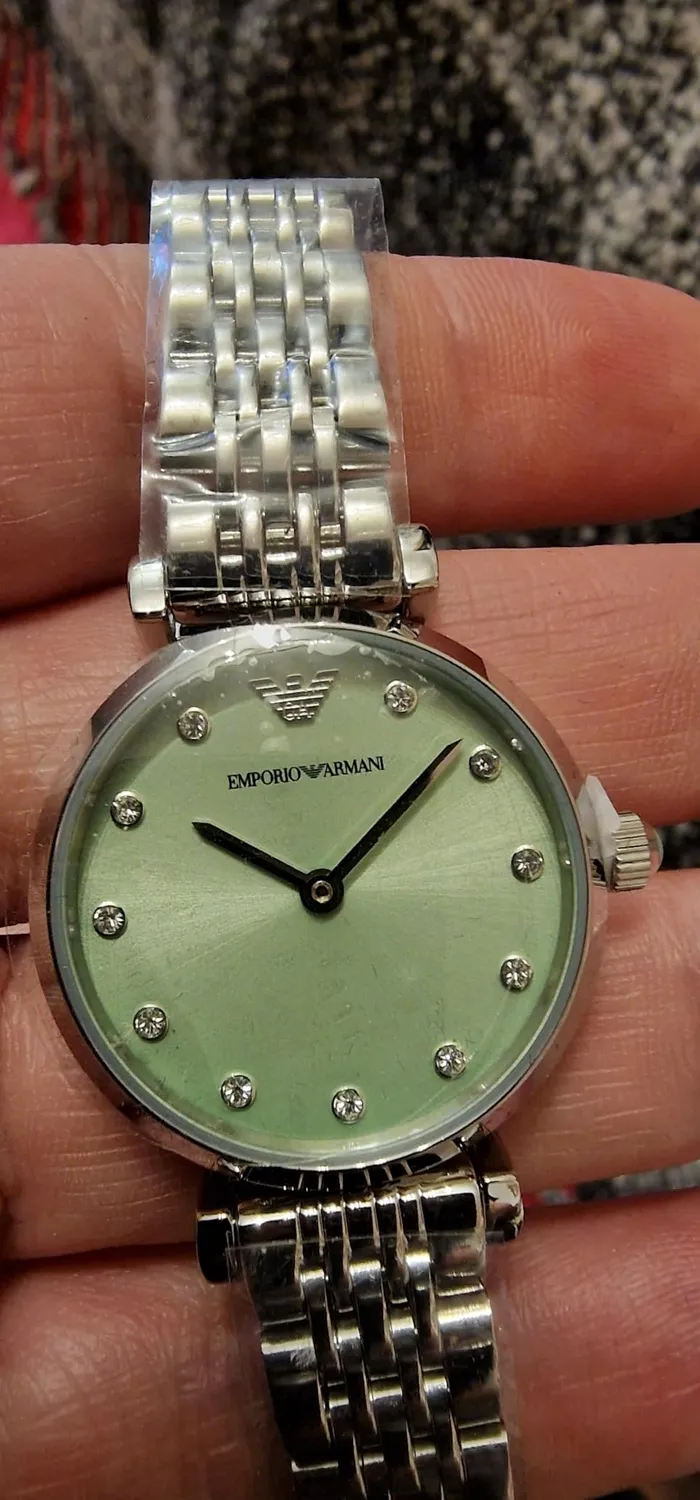 Emporio Armani Orologio Donna 28mm Verde Acciaio Quarzo