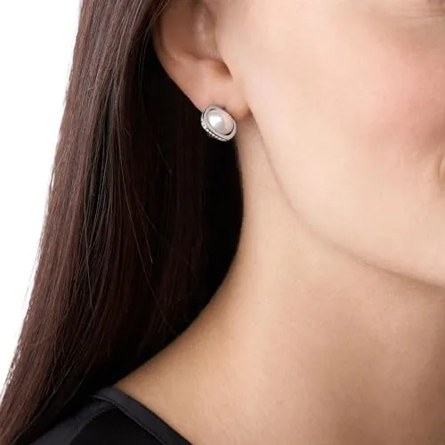 Emporio Armani Orecchini Donna Perla e Cristalli Acciaio