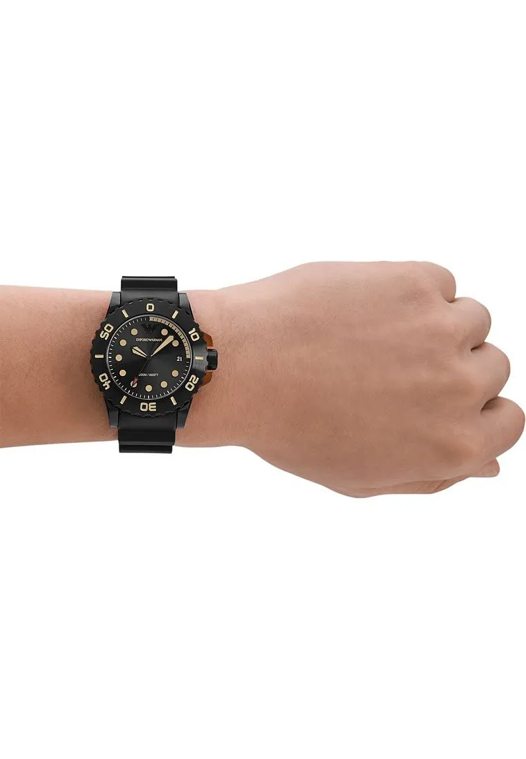 Emporio Armani Orologio Uomo Nero Movimento Quarzo