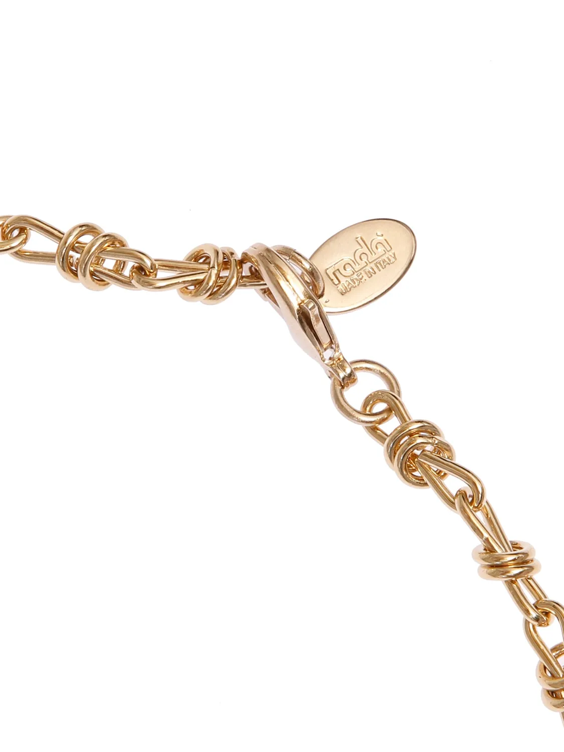 Rada Collana con Anello Pendente Verde