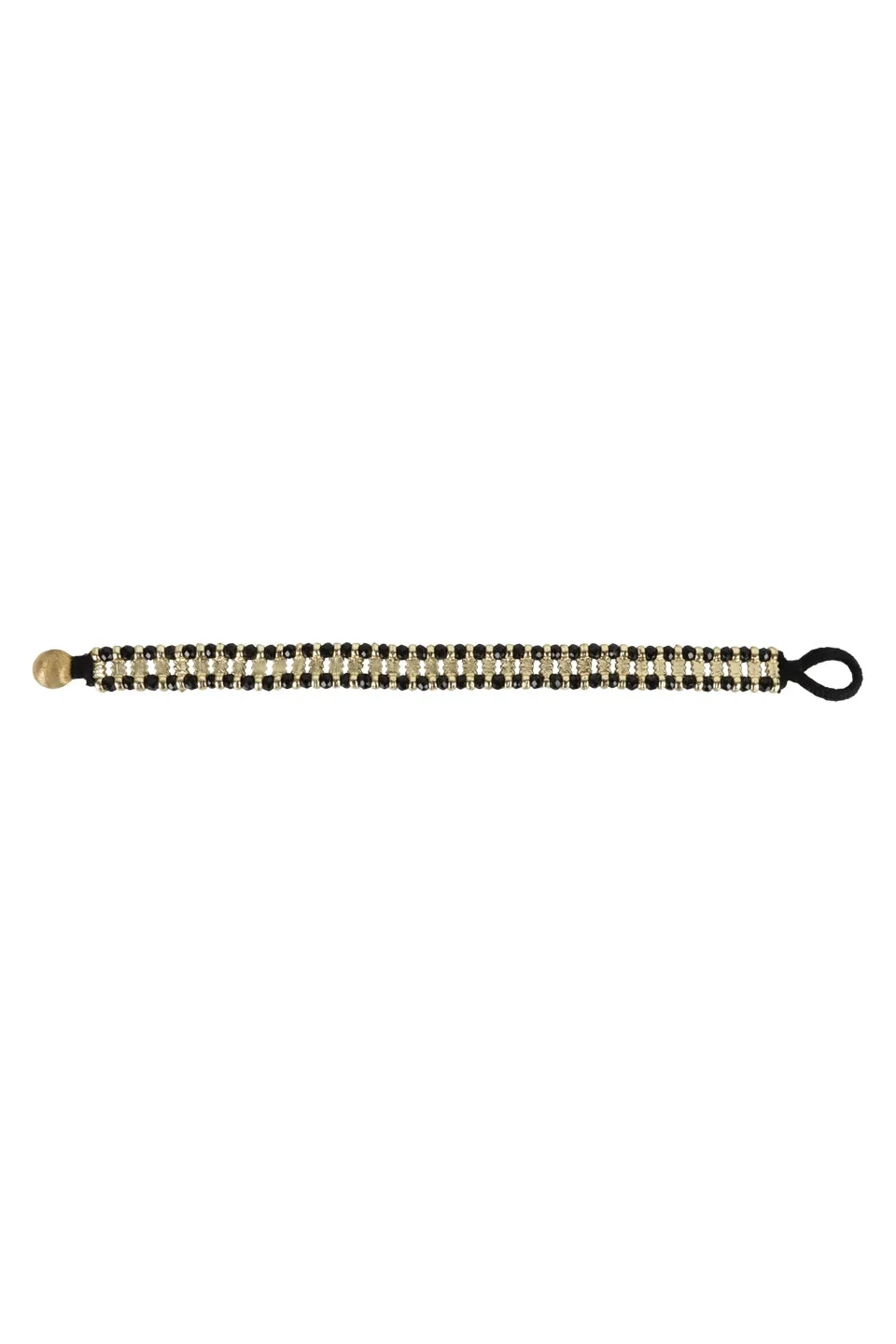House of Tuhina Trisha bracciale oro luna