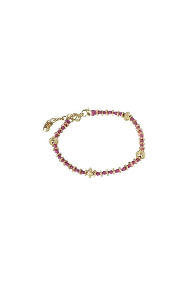 House of Tuhina Trajva Kanya bracciale lavanda Sun Gold