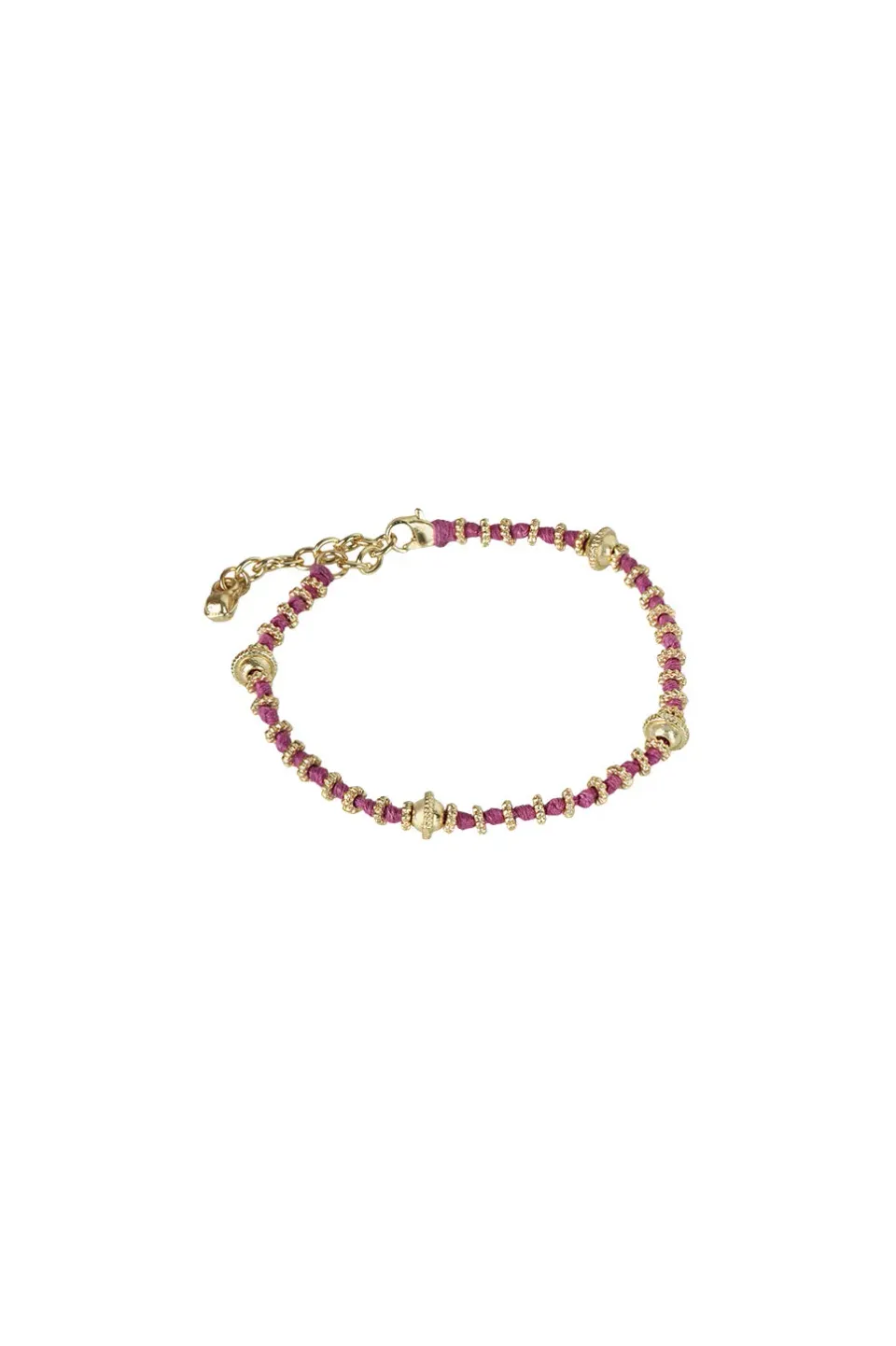 House of Tuhina Trajva Kanya bracciale lavanda Sun Gold