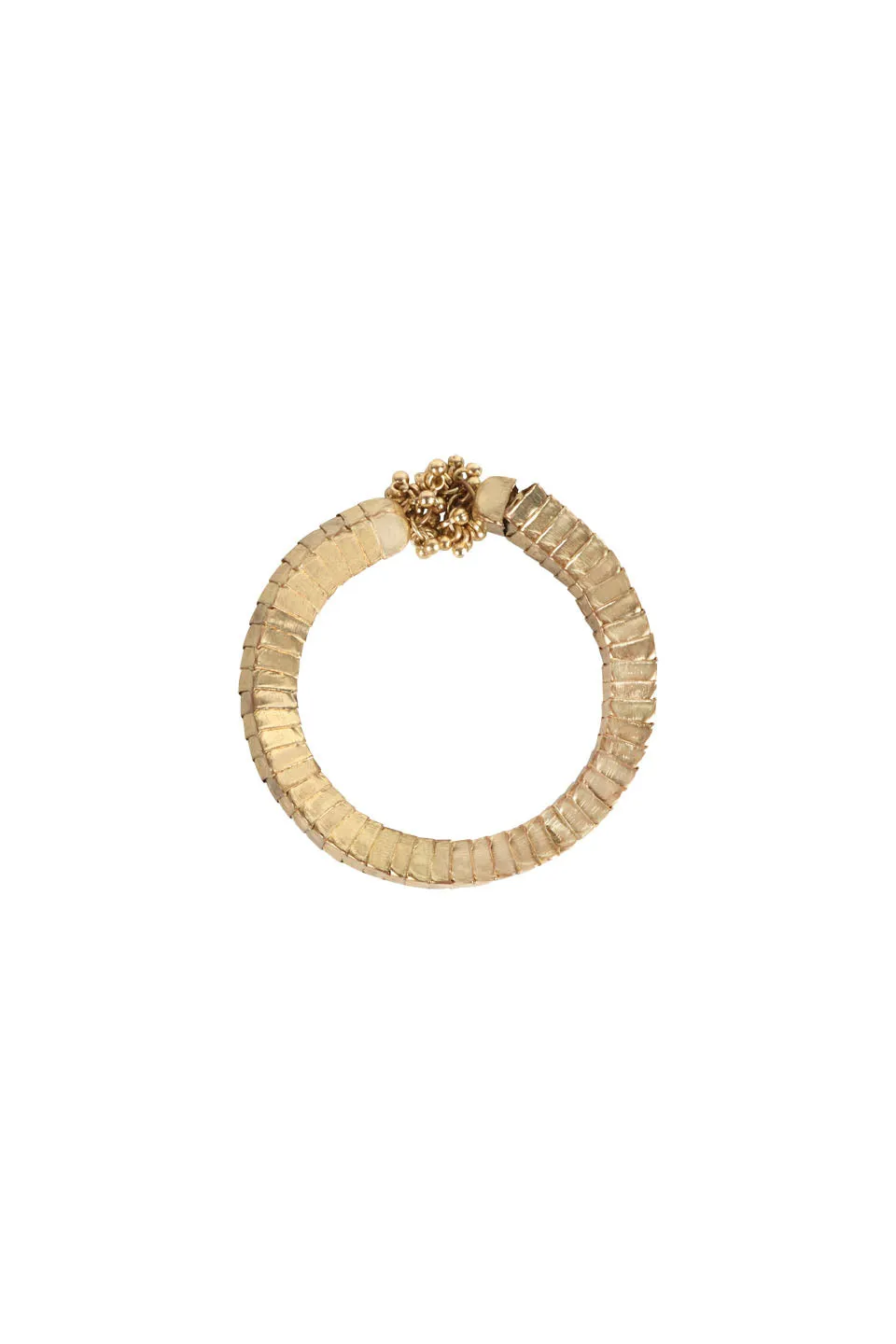 House of Tuhina Ananta Square Bangle bracciale oro