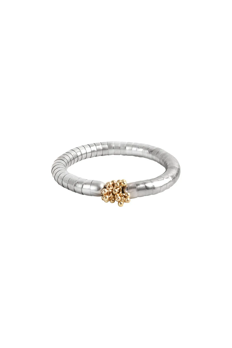 House of Tuhina Vasuki Bracciale Rigido Oro Fatto a Mano