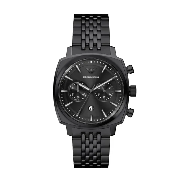 Emporio Armani Orologio Uomo Cronografo 40mm Nero Jet