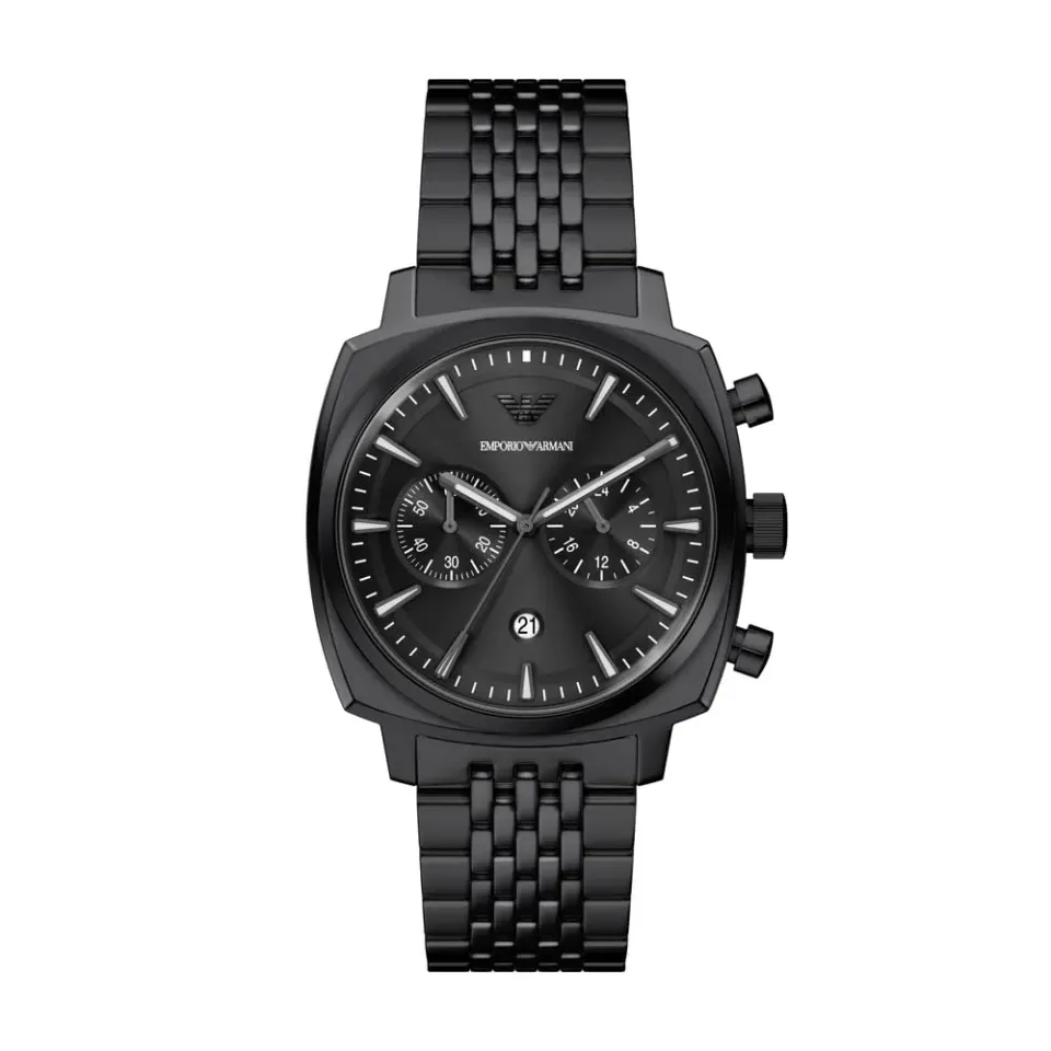 Emporio Armani Orologio Uomo Cronografo 40mm Nero Jet