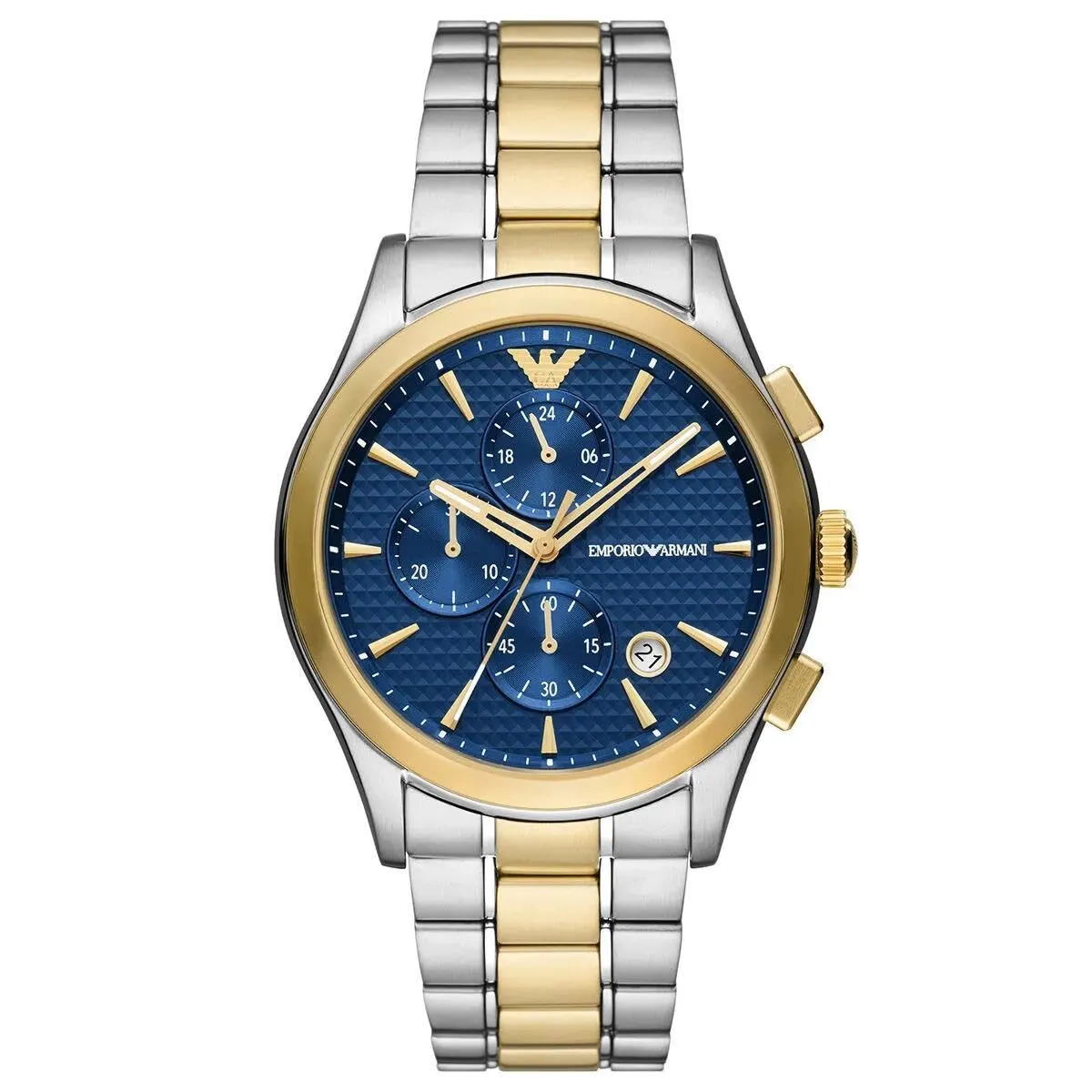 Emporio Armani Orologio Uomo Argento e Verde