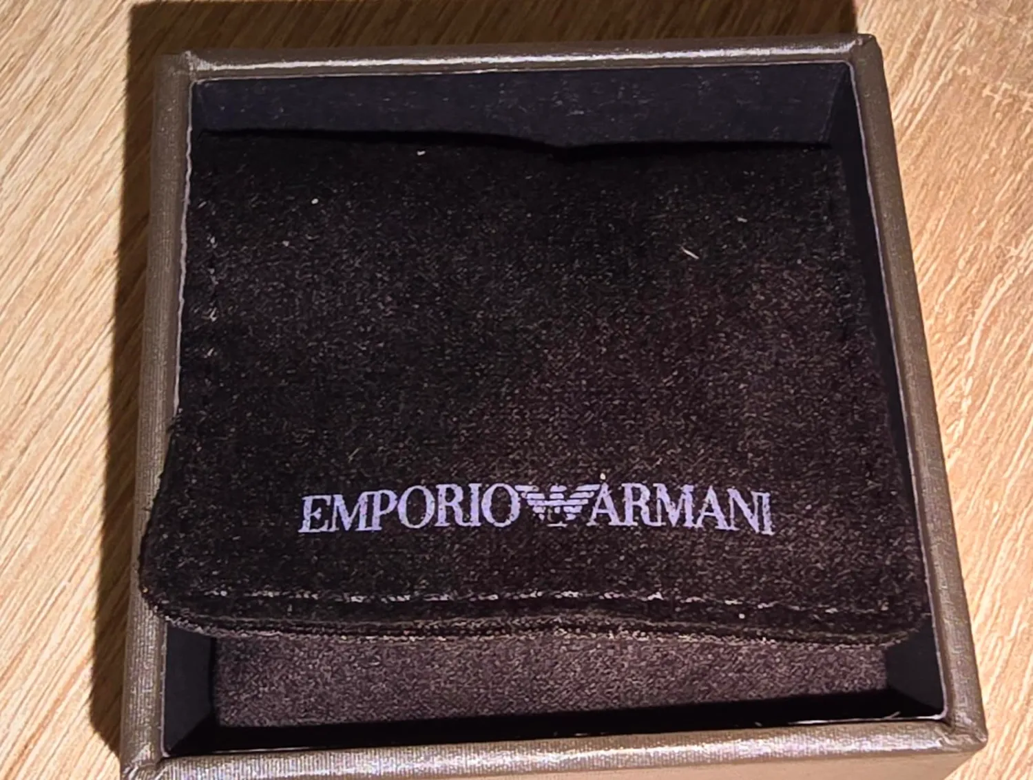 Emporio Armani Jewels Gemelli Uomo Argento e Oro acciaio