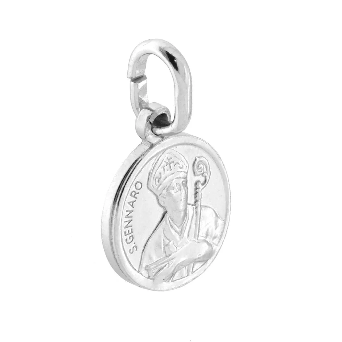 Ornamenta San Gennaro collana argento 925 50 cm rodiata